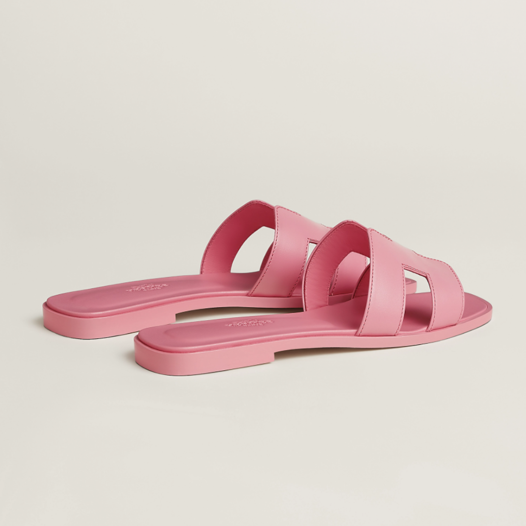 HERMES Oran Sandals - Candy Pink